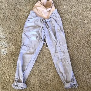 Maternity cargo pants